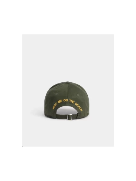 Czapka z daszkiem Dsquared2 zielona