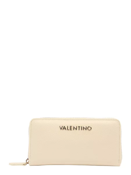 VALENTINO Portofel Divina bej / auriu
