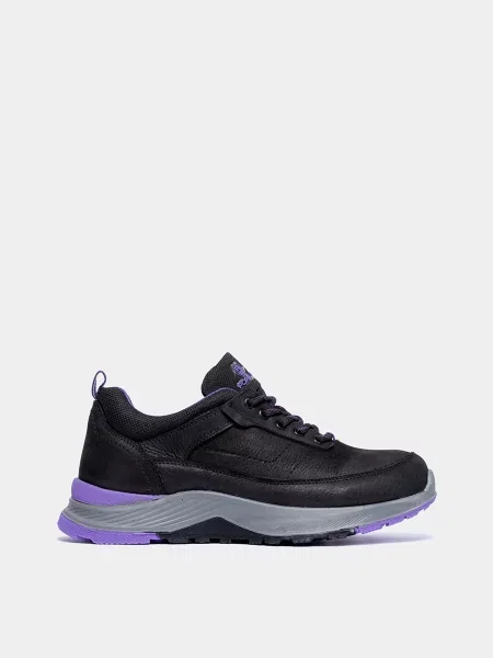 Кожаные повседневные кроссовки Forelli черные