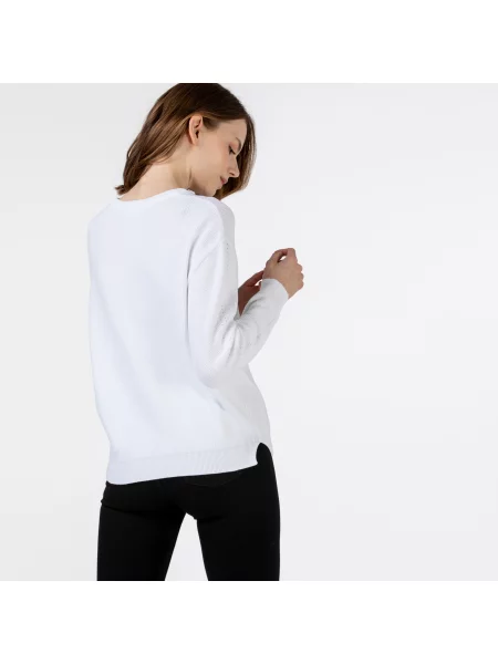 Свитер Lacoste белый
