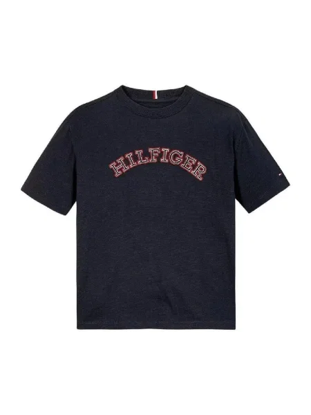 Tricou copii Tommy Hilfiger albastru