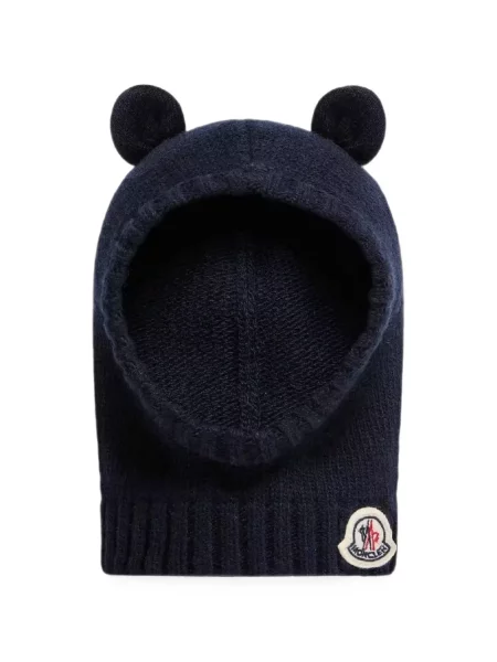 Czapka dziecięca Moncler Grenoble niebieska