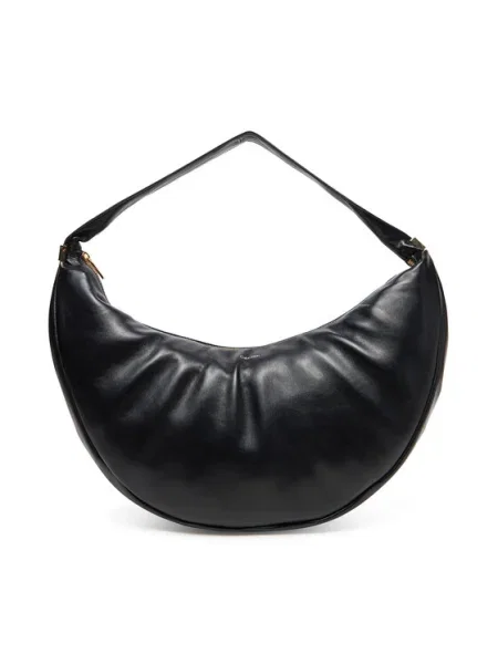 Táska Calvin Klein Pinched Soft Crescen Black Universal fekete