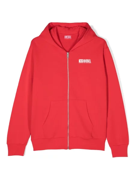 Bluza dziecięca Diesel czerwona