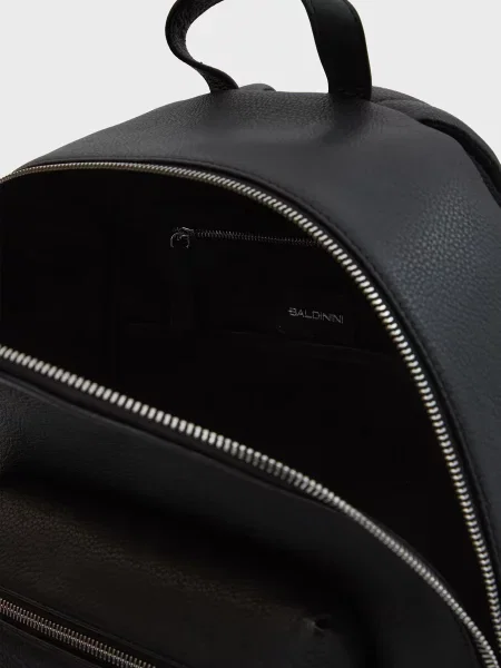 Кожаный рюкзак Baldinini черный