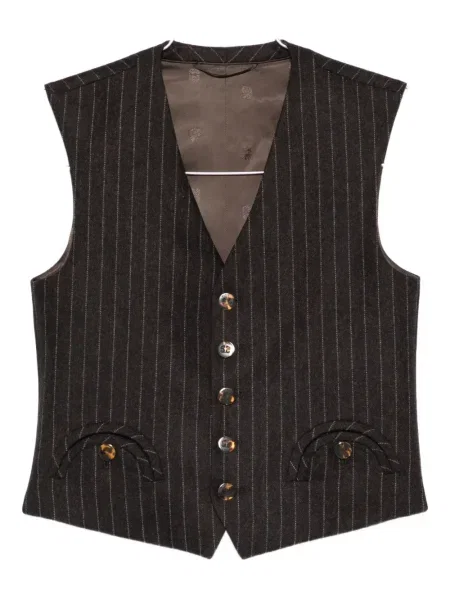 Vestă Blazé Milano cu dungi maro