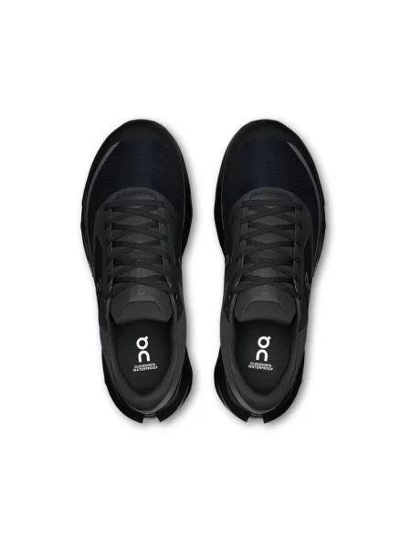 Buty do biegania On do biegania wodoszczelne czarne