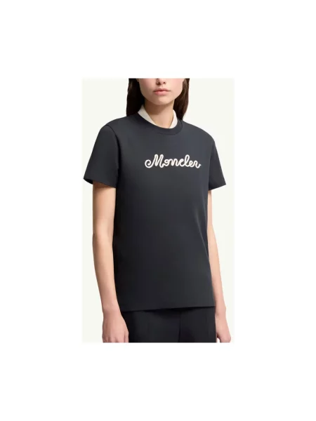 Koszulka Moncler niebieska