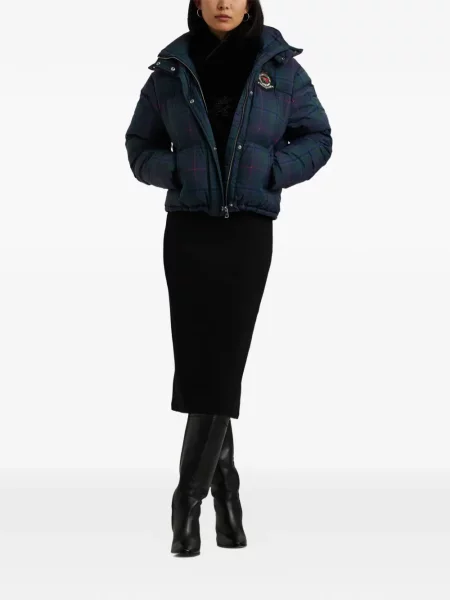 Яке Lauren Ralph Lauren с автограф зелено