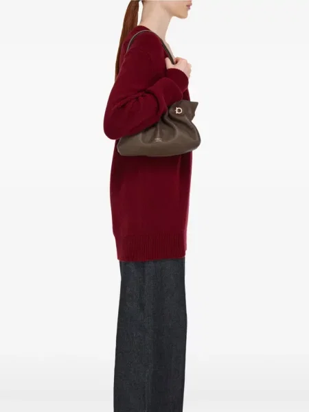 Geantă Ferragamo gri
