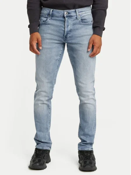 G-Star Raw Blugi Tapered Fit albastru
