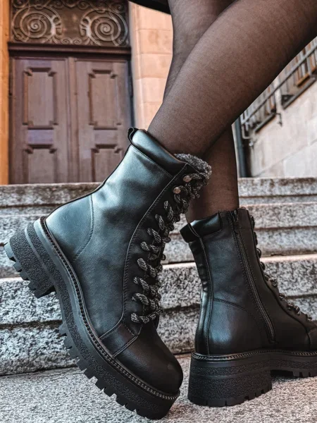 Botine Boto negru