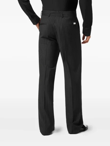 Pantaloni Philipp Plein cu dungi gri