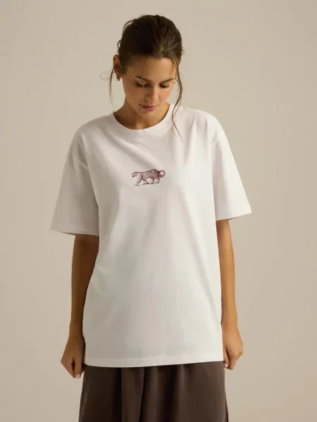 Поло Diverse белое