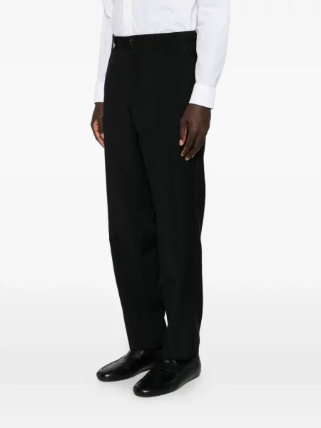 Pantaloni Prada cu autograf negru