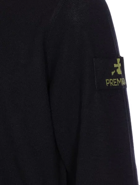 Pulover Premiata cu decolteu rotund negru