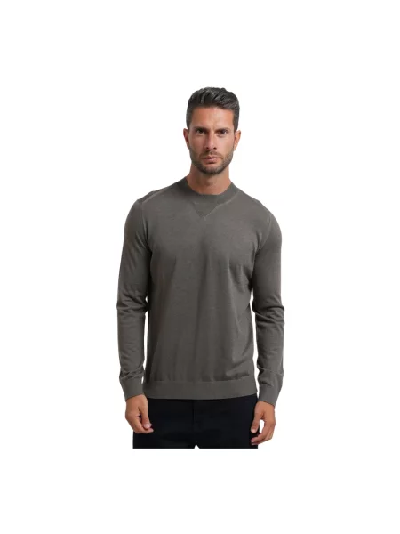 Sweter Armani Exchange brązowy