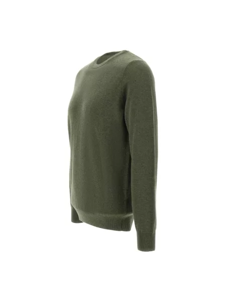Sweter Kangra wełniany zielony
