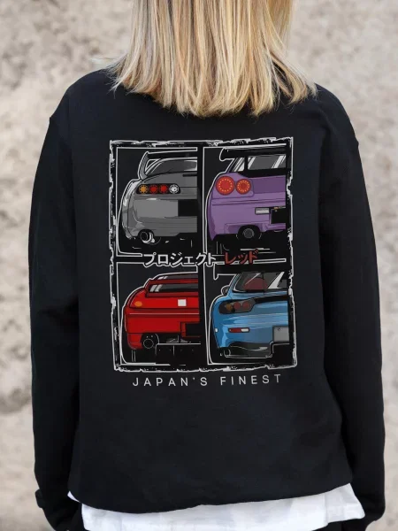 Світшот Without чорний