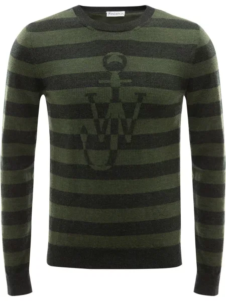 Pulover Jw Anderson cu dungi cu autograf