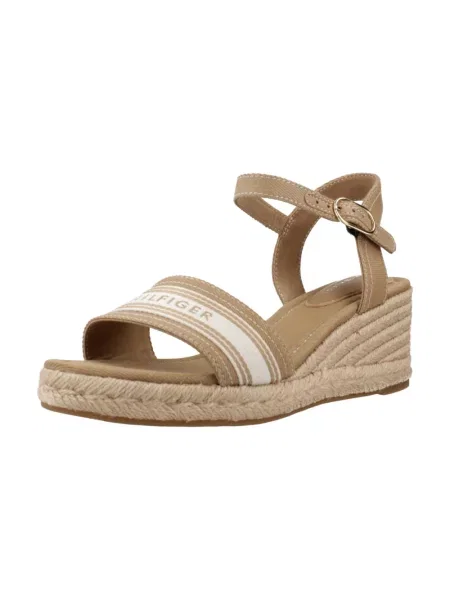 Espadryle Tommy Hilfiger beżowe