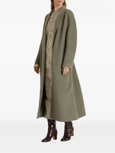 Palton Alberta Ferretti cu rever gri