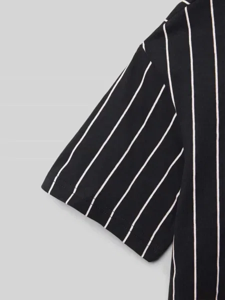 T-shirt z wyhaftowanym logo Another Cotton Lab czarna