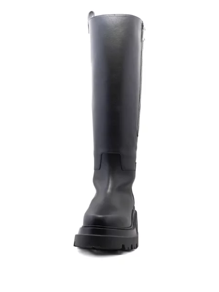 Botine Plan C cu platformă negru