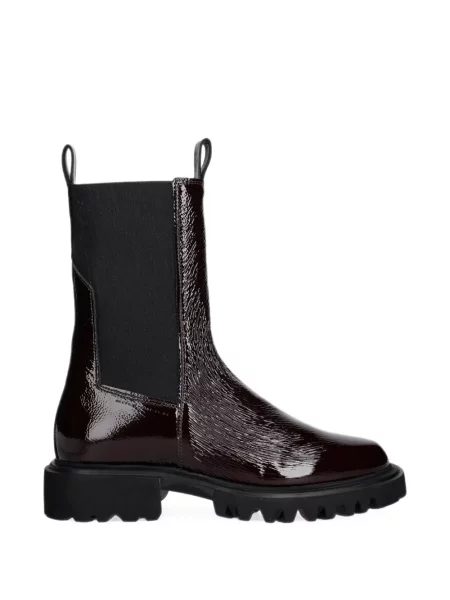 Botine Allsaints din piele maro