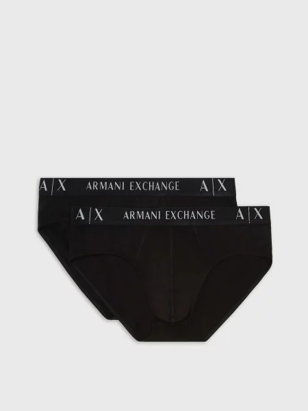 Набір трусів Armani Exchange Essential чорний