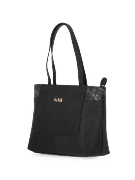 Geantă shopper Alviero Martini 1° Classe cu imagine negru