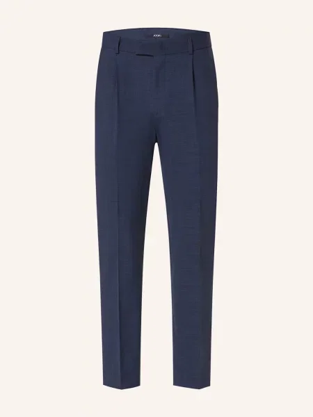 Joop! Spodnie Garniturowe Bennet Slim Fit blau granatowe