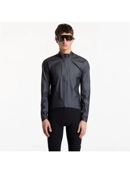 Windbreaker Rapha Pro Team Gore-Tex LW Rain Jacket II Black/ Black L negru