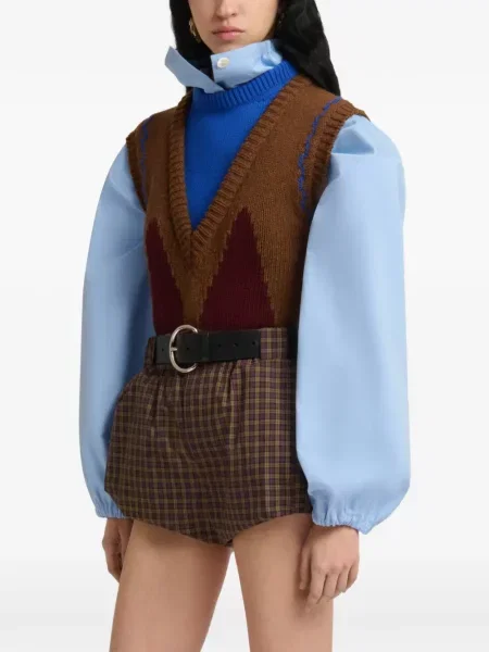 Vestă Marni de lână maro
