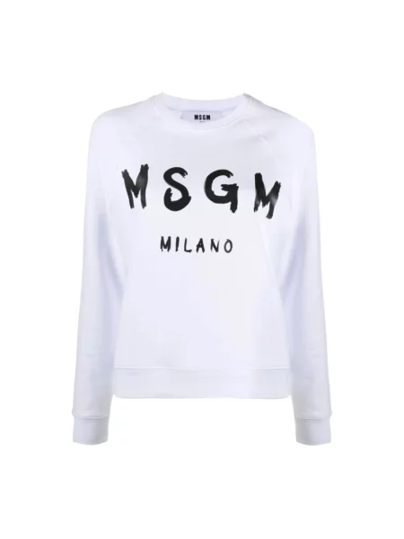 Bluza nierozpinana Msgm biała