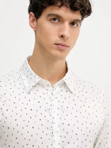 Armani Exchange férfi ing fehér