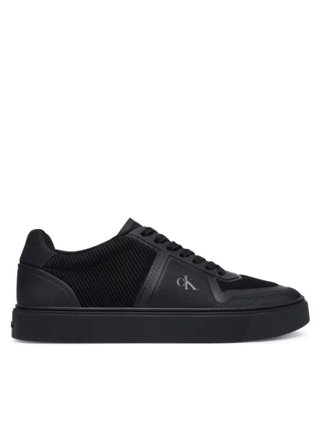 Tenisice Calvin Klein Classic Cups Laceup Knit crna