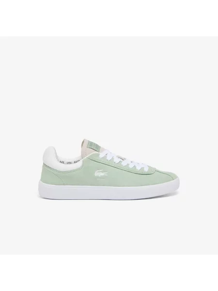 Lacoste Zamszowe Trampki Baseshot biały