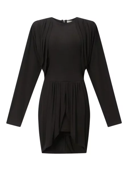 Rochie Isabel Marant drapată de costum negru