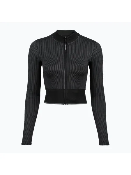 Hanorace Calvin Klein pentru femei Fără cusătură negru