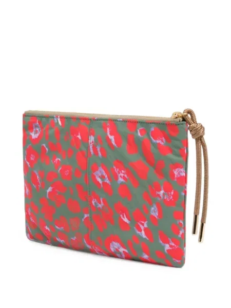 Geantă Bimba Y Lola cu model leopard verde