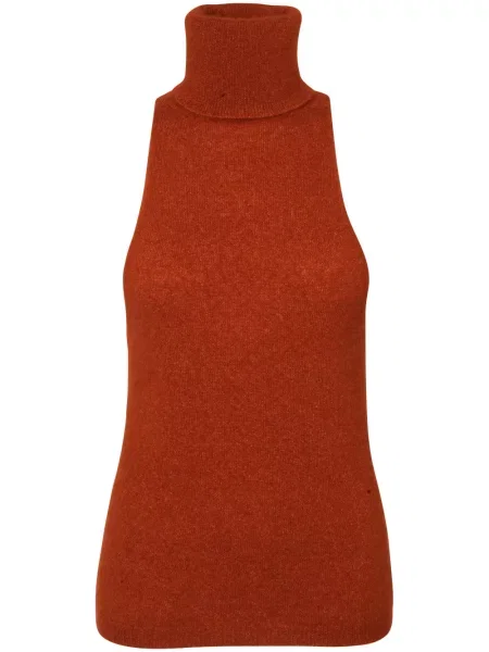 Top Cashmere In Love din cașmir roșu