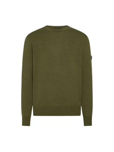 Sweter Peuterey wełniany zielony
