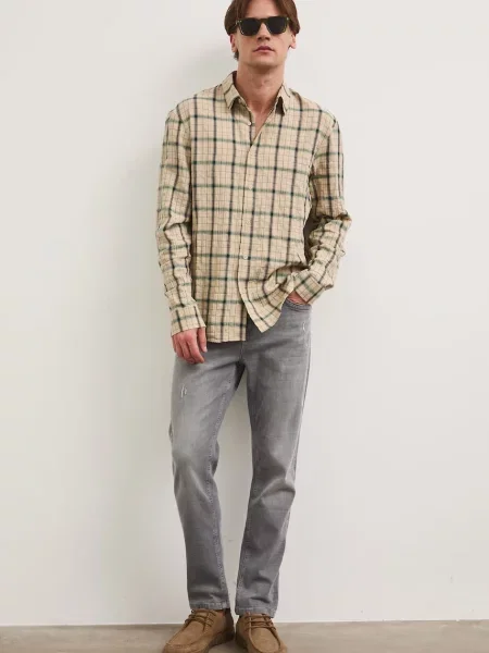 Medicine slim fit džíny šedé