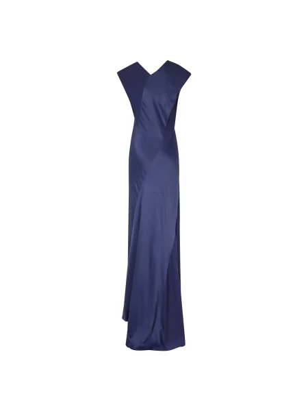 Sukienka Alberta Ferretti niebieska