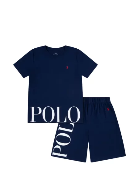 Szorty dziecięce Polo Ralph Lauren niebieskie