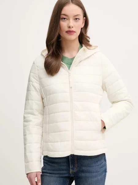 United Colors of Benetton kurtka przejściowa beżowy