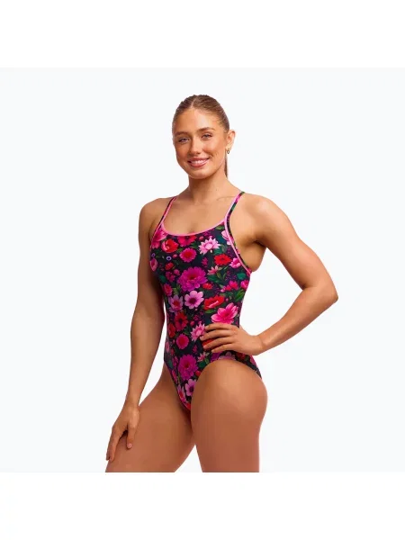 Costum de baie întreg pentru femei Funkita Diamond Back One pieces garden glow