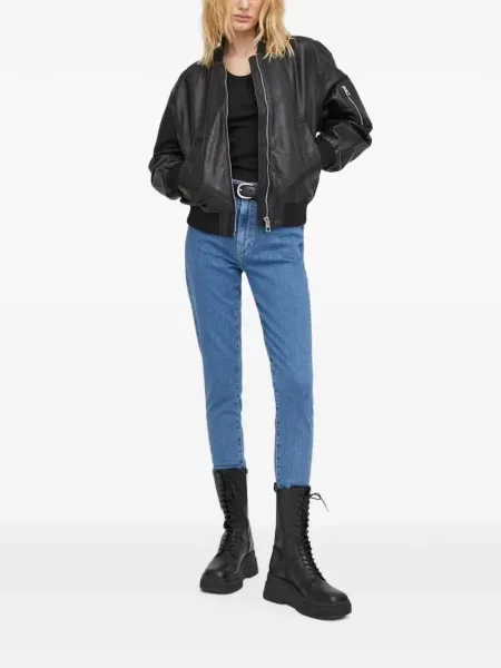 Blugi skinny Levi's® retro skinny fit zdrențuiți albastru