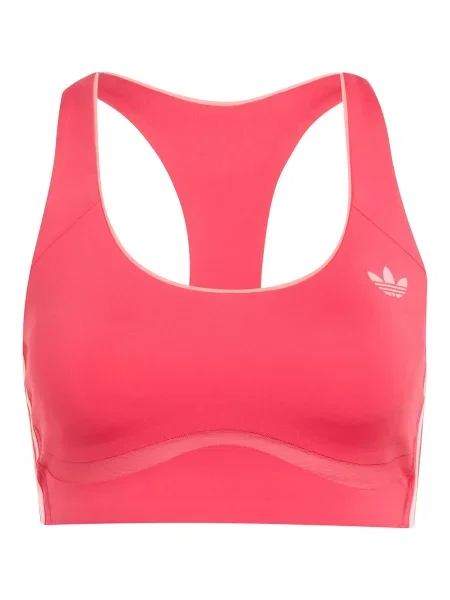 ADIDAS ORIGINALS Sutien sport roz zmeură alb
